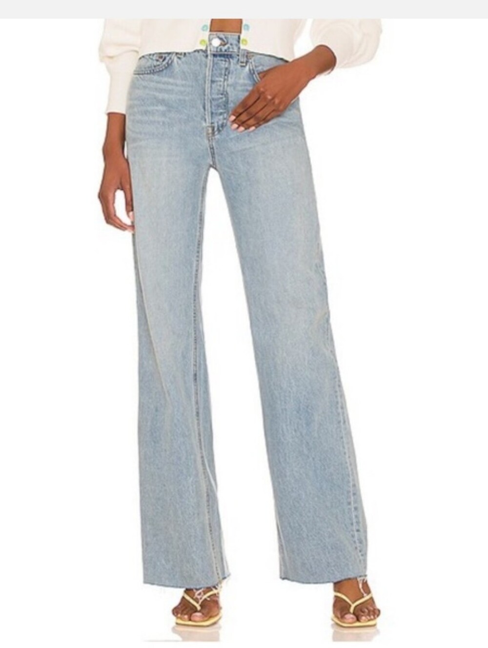 GRLFRND Bum Rip Jeans